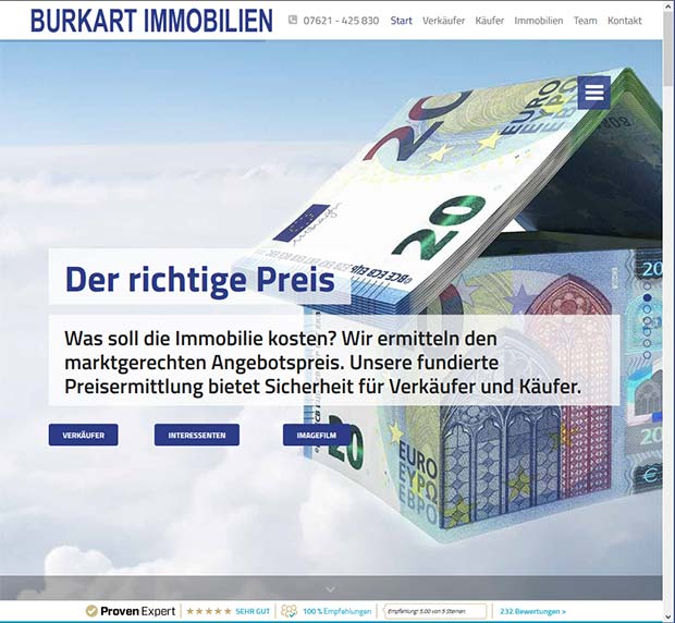 Maklerhomepage