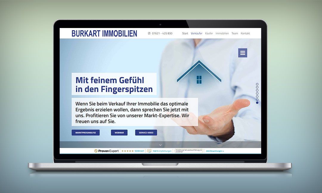 Die perfekte Makler-Homepage